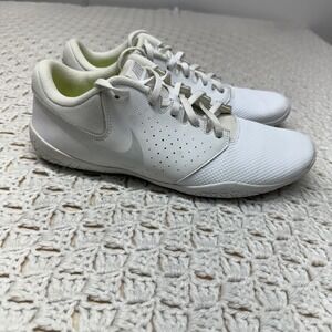 Nike Running Shoes Sneakers Women Sz 9.5 Cheer Sideline VJ 943790-100 White
